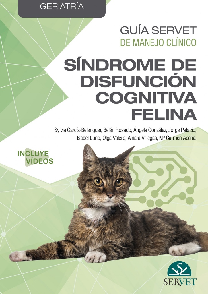 [9788418020285] Guía Servet de manejo clínico: Geriatría. Síndrome de disfunción cognitiva felin