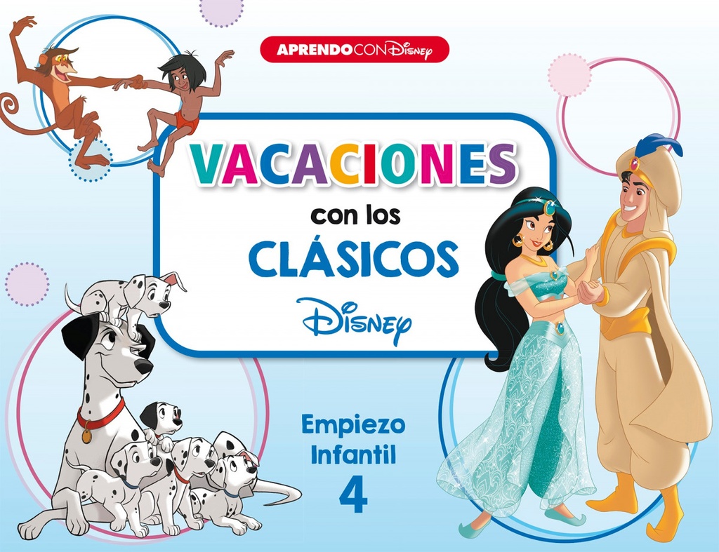 [9788418039119] Vacaciones con los clásicos Disney. Empiezo infantil 4