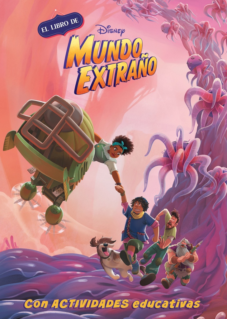 [9788418039645] El libro de Disney Mundo Extraño (Leo, juego y aprendo con Disney)