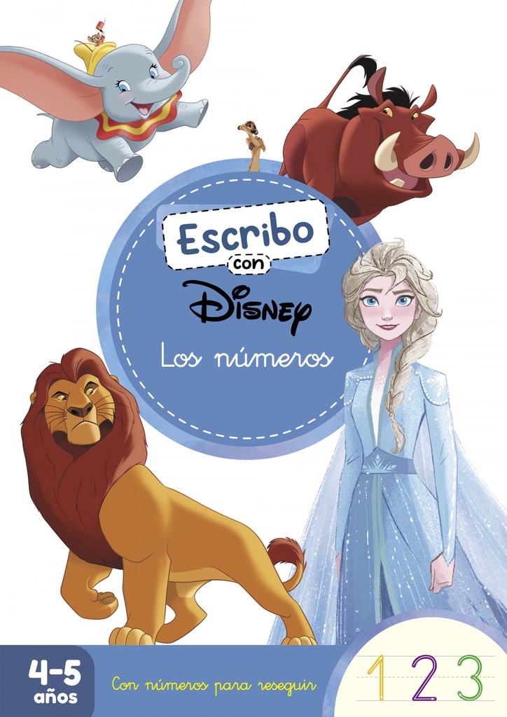 Escribo con Disney. los Números