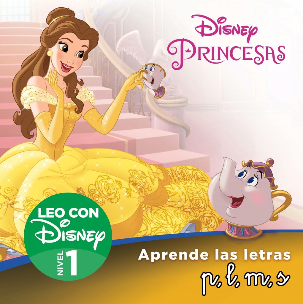 [9788418039812] Bella. Aprende las letras p, l, m, s (Leo con Disney - Nivel 1)