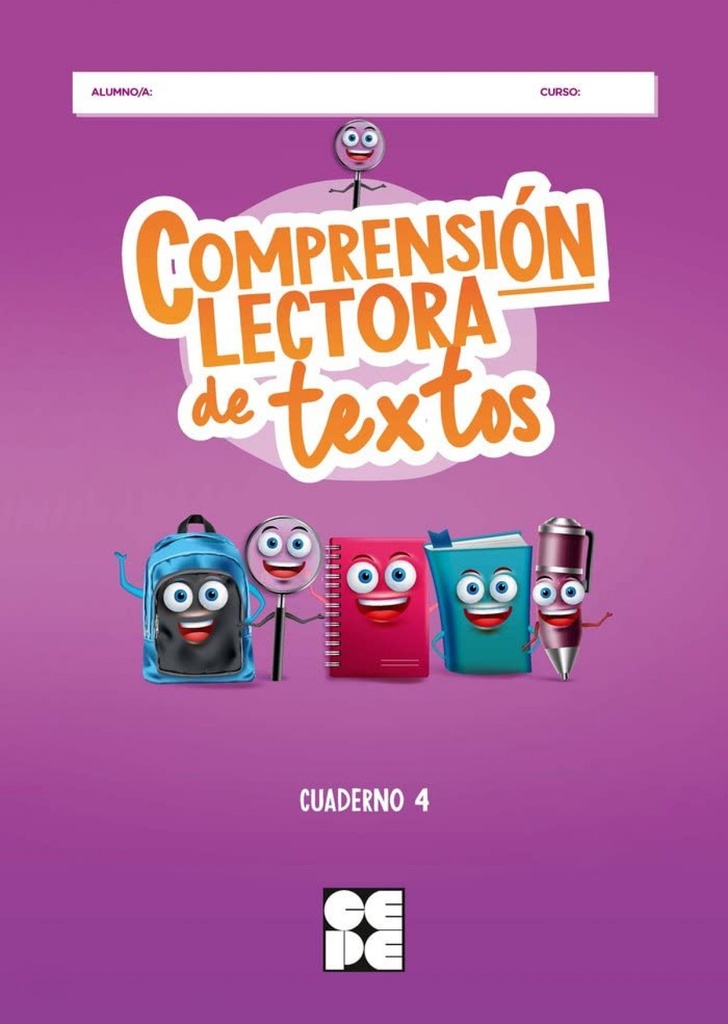[9788418044960] Comprension Lectora de Textos 4