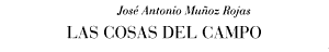 [9788481912500] Las cosas del campo