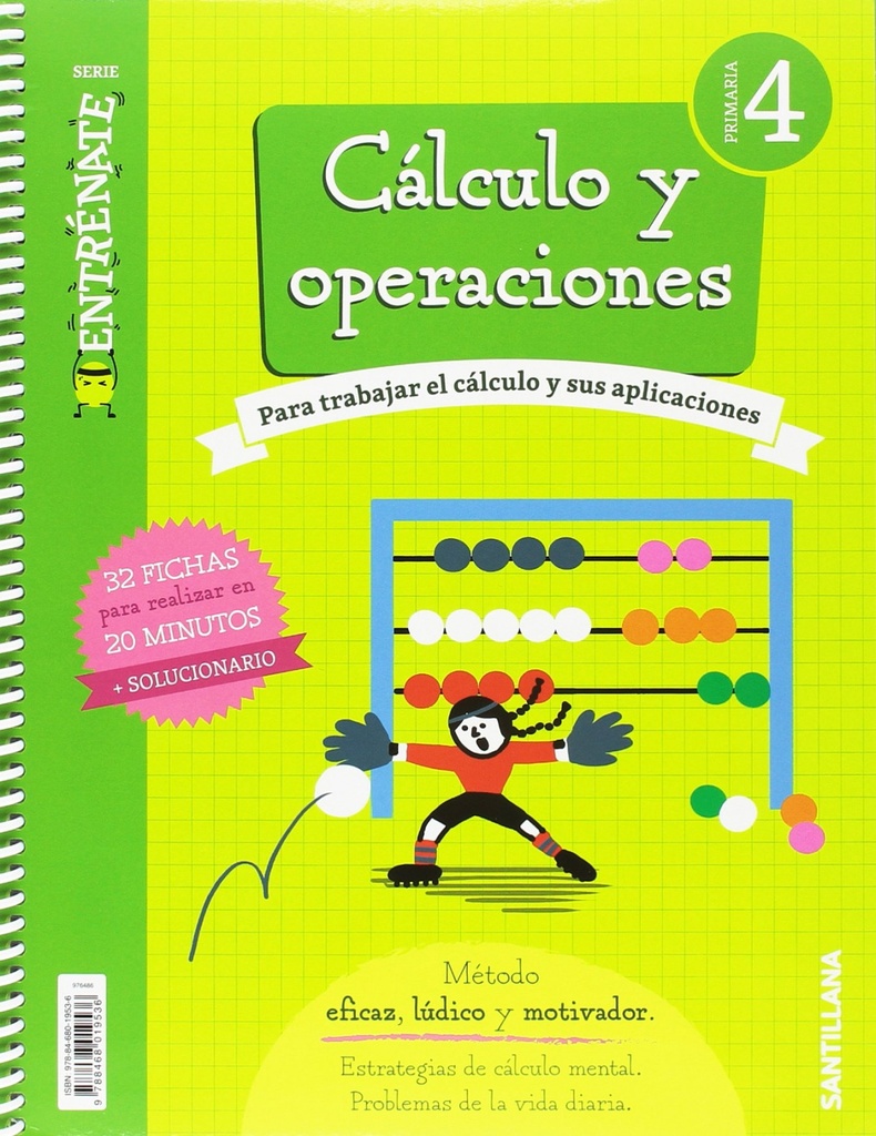 [9788468019536] Cálculo y operaciones, 4 Primaria
