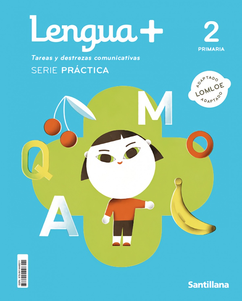 [9788414448311] Lengua +, 2 Primaria, Tareas y destrezas comunicativas, Serie práctica, Adaptado LOMLOE