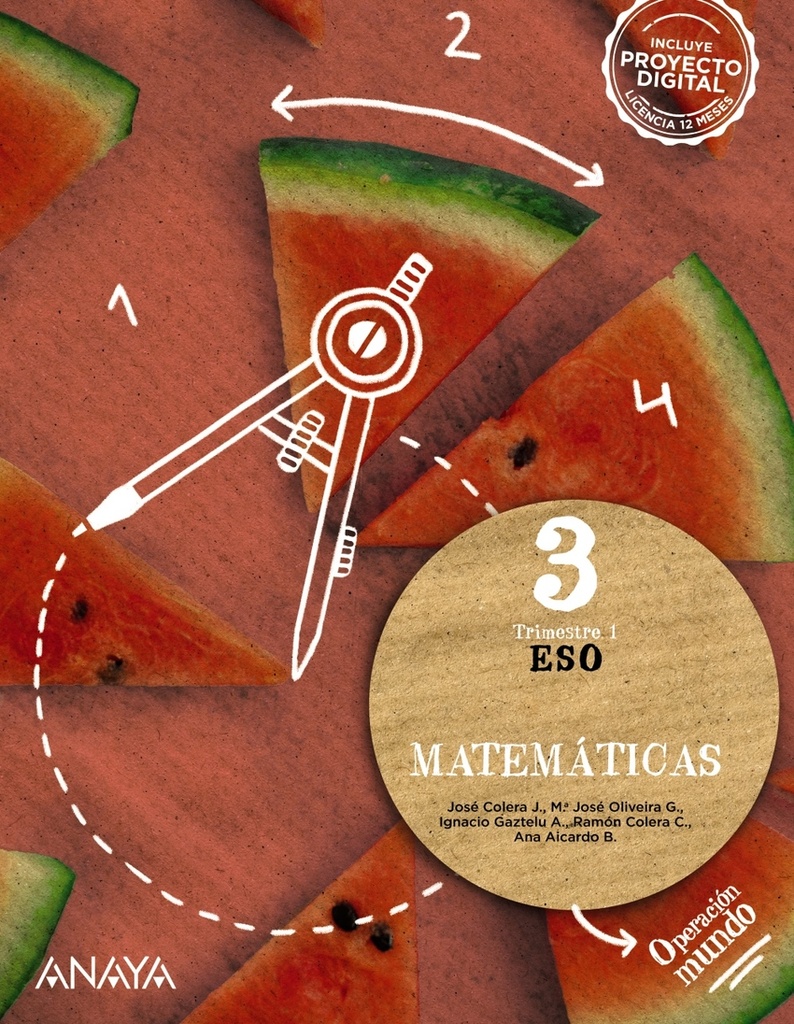 [9788414305324] Matemáticas, 3 ESO, Operación mundo