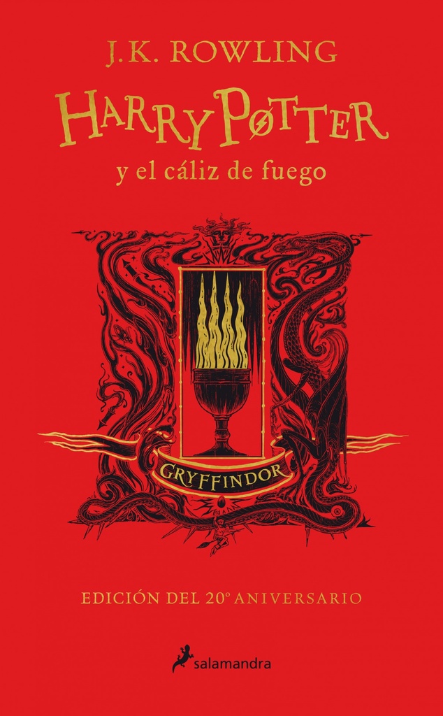 [9788418174360] Harry Potter y el cáliz de fuego (edición Gryffindor de 20º aniversario) (Harry