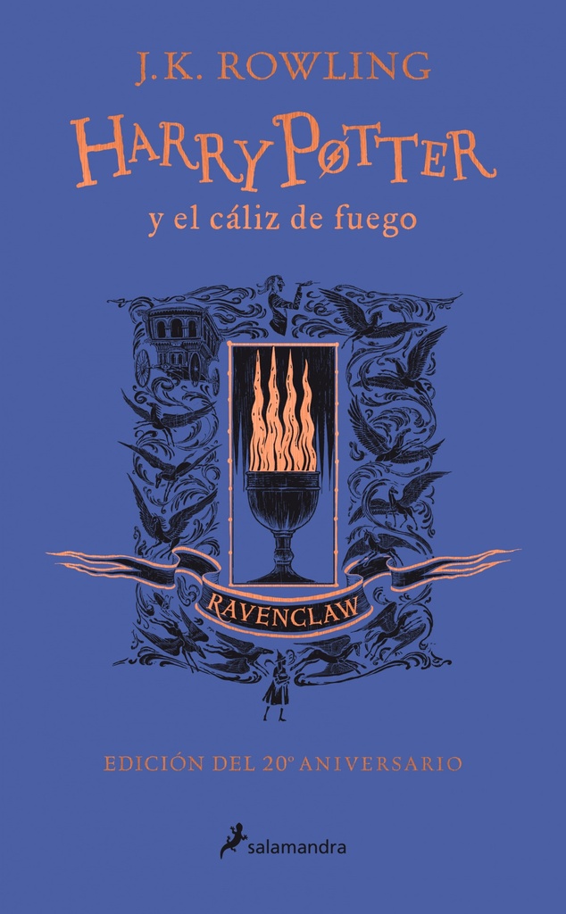 [9788418174384] Harry Potter y el cáliz de fuego (edición Ravenclaw del 20º aniversario) (Harry