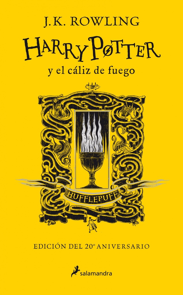 [9788418174391] Harry Potter y el cáliz de fuego (edición Hufflepuff del 20º aniversario) (Harry