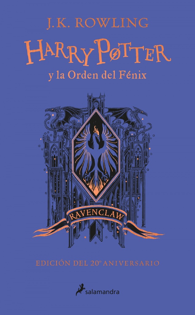 [9788418174629] Harry Potter y la Orden del Fénix (edición Ravenclaw de 20º aniversario) (Harry