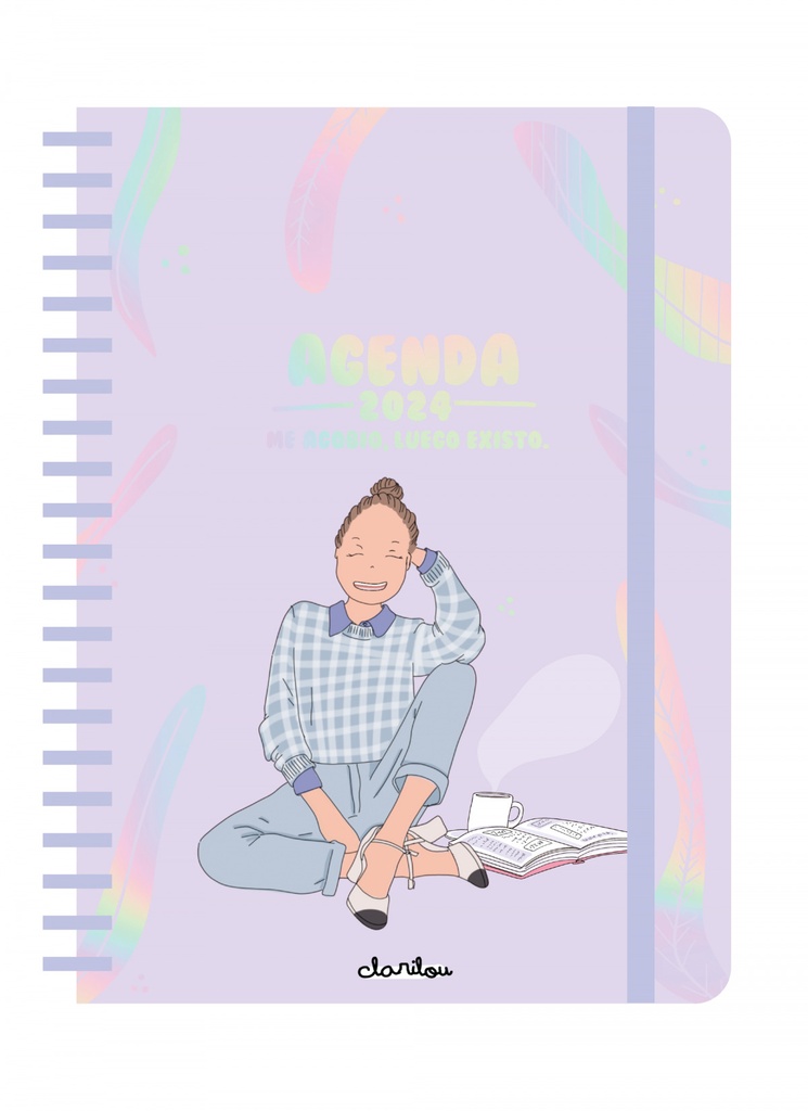 [9788418195846] Agenda Anual Semanal 2024 Clarilou