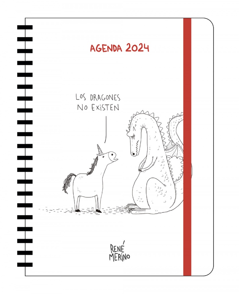 [9788418195952] Agenda Anual Semanal 2024 Rene Esta Mal
