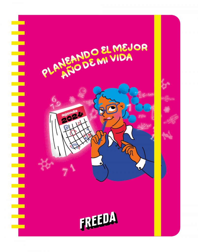[9788418195990] Agenda Anual Semanal 2024 "freeda"