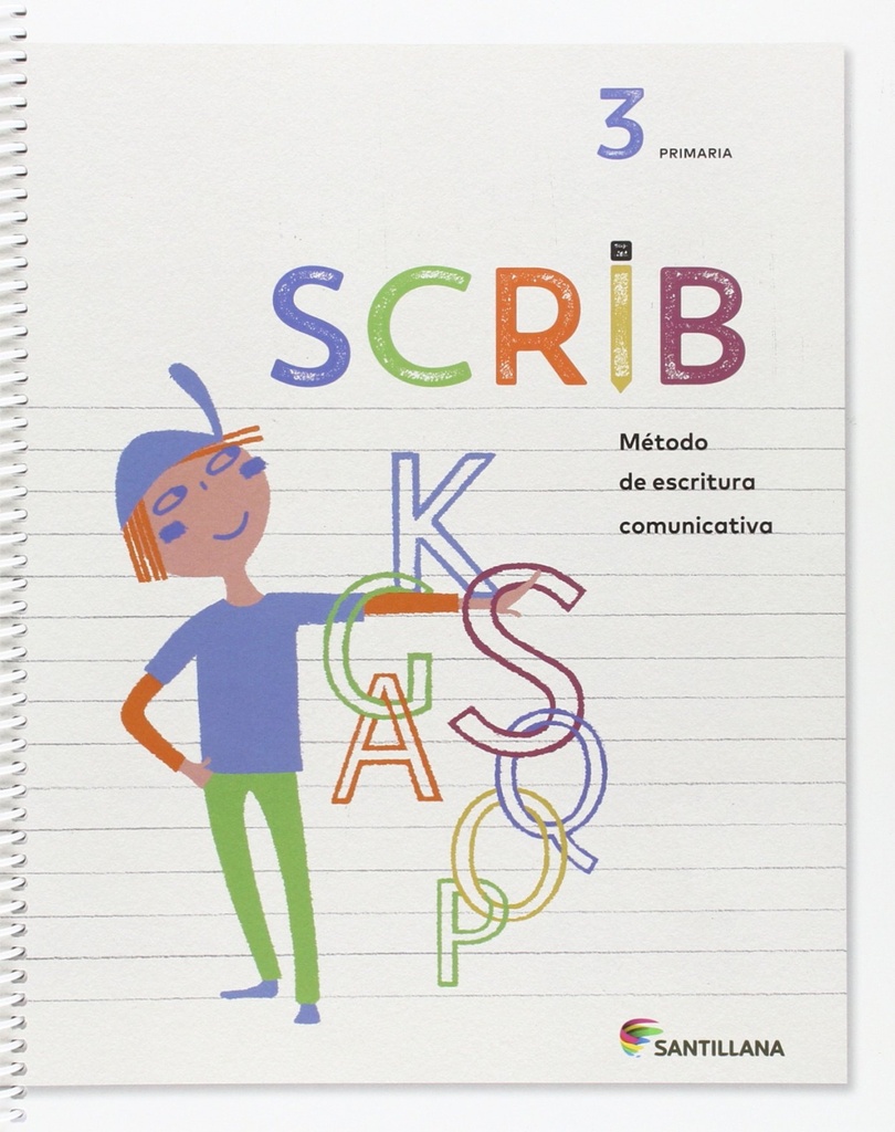 Cuaderno Saber Scrib 3Prm cast