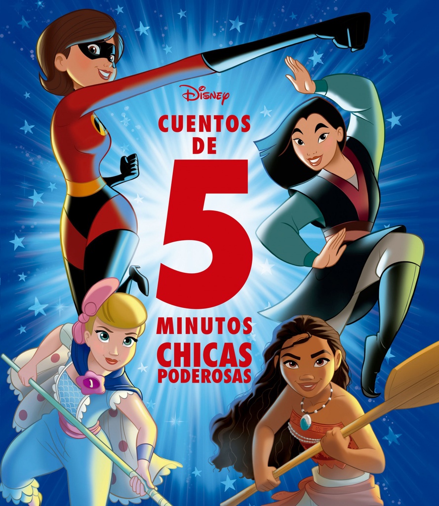 [9788418335785] Disney. Cuentos de 5 minutos. Chicas poderosas