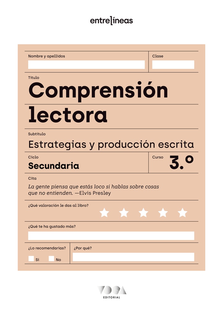 [9788418353642] Entrelíneas 3. Comprensión lectora, estrategias y producción escrita