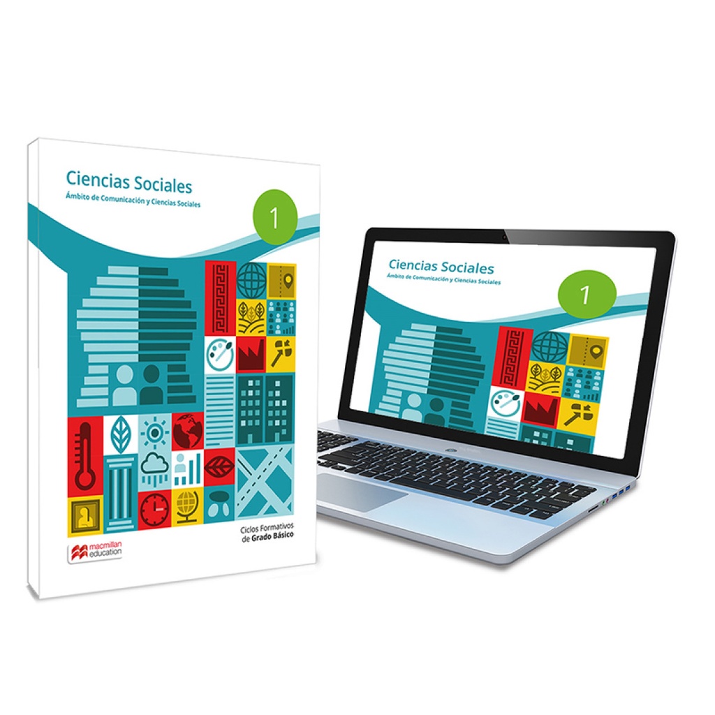[9788418356711] Grado Básico Sociales 3º - Libro de texto en formato físico de Ciencias Sociales