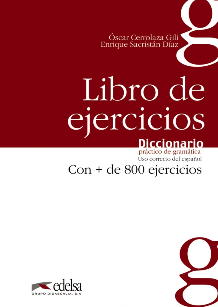 [9788477116059] Diccionario práctico de gramática. Libro de ejercicios