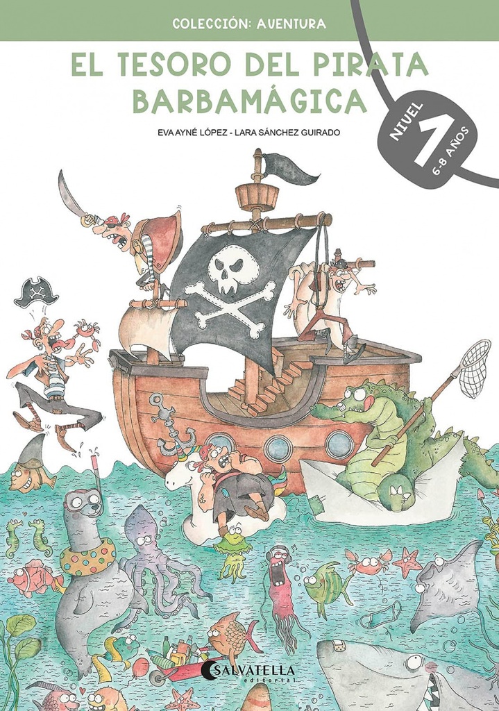 [9788418427268] El tesoro del pirata Barbamágica 1
