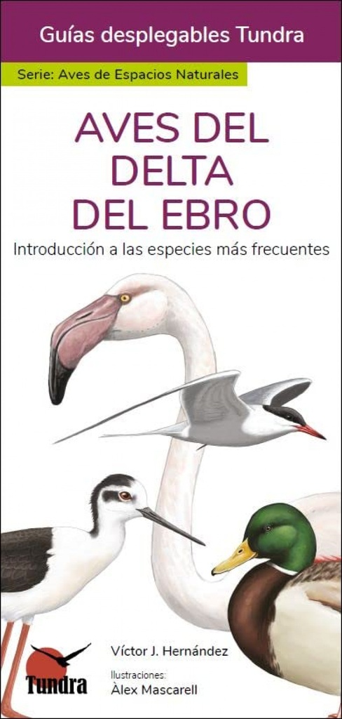 [9788418458941] Aves del Delta del Ebro - Guias Desplegables Tundra