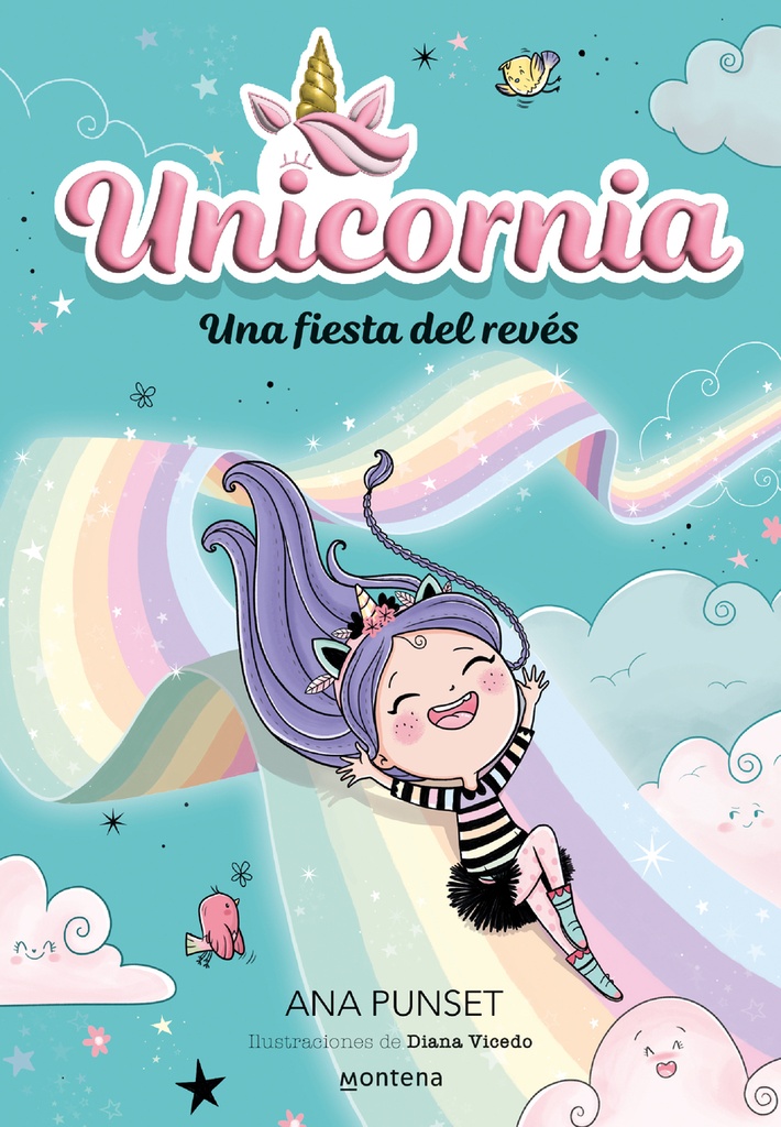 [9788418798726] Una fiesta del revés / Unicornia: An Upside-Down Party