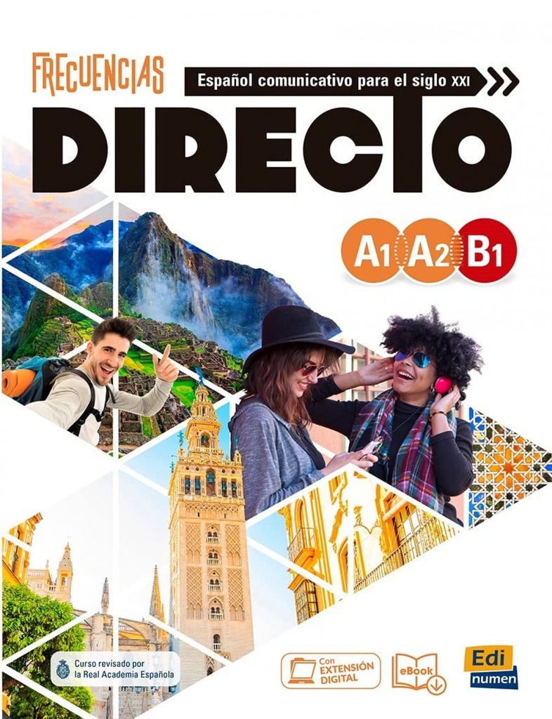 [9788491796978] Frecuencias directo A1, A2, B1, español comunicativo para el siglo XXI