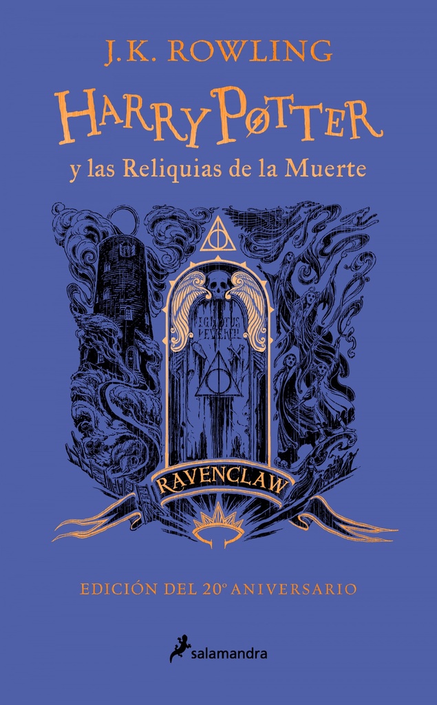 [9788418797026] Harry Potter y las Reliquias de la Muerte (edición Ravenclaw del 20º Aniversario