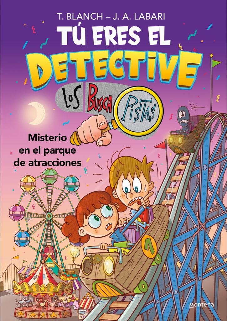 [9788418798436] Tú eres el detective con Los Buscapistas 4 - Misterio en el parque de atraccione