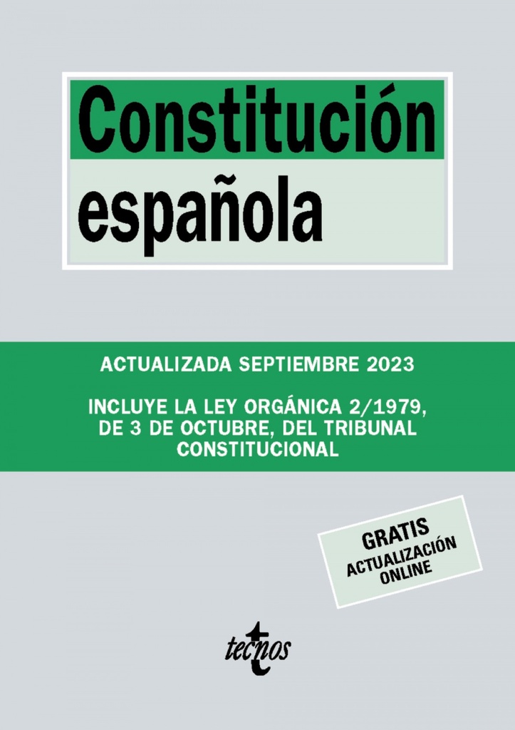 [9788430988365] La Constitución Espanola
