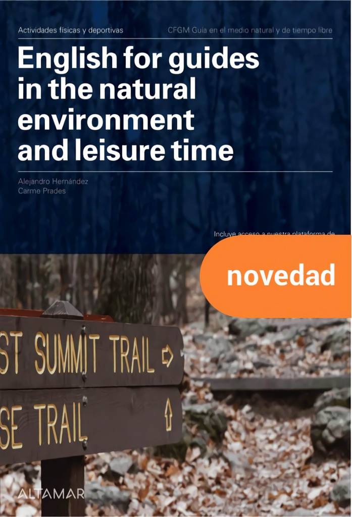 [9788418843440] English for Guides in the Natural Environment and Leisure Time