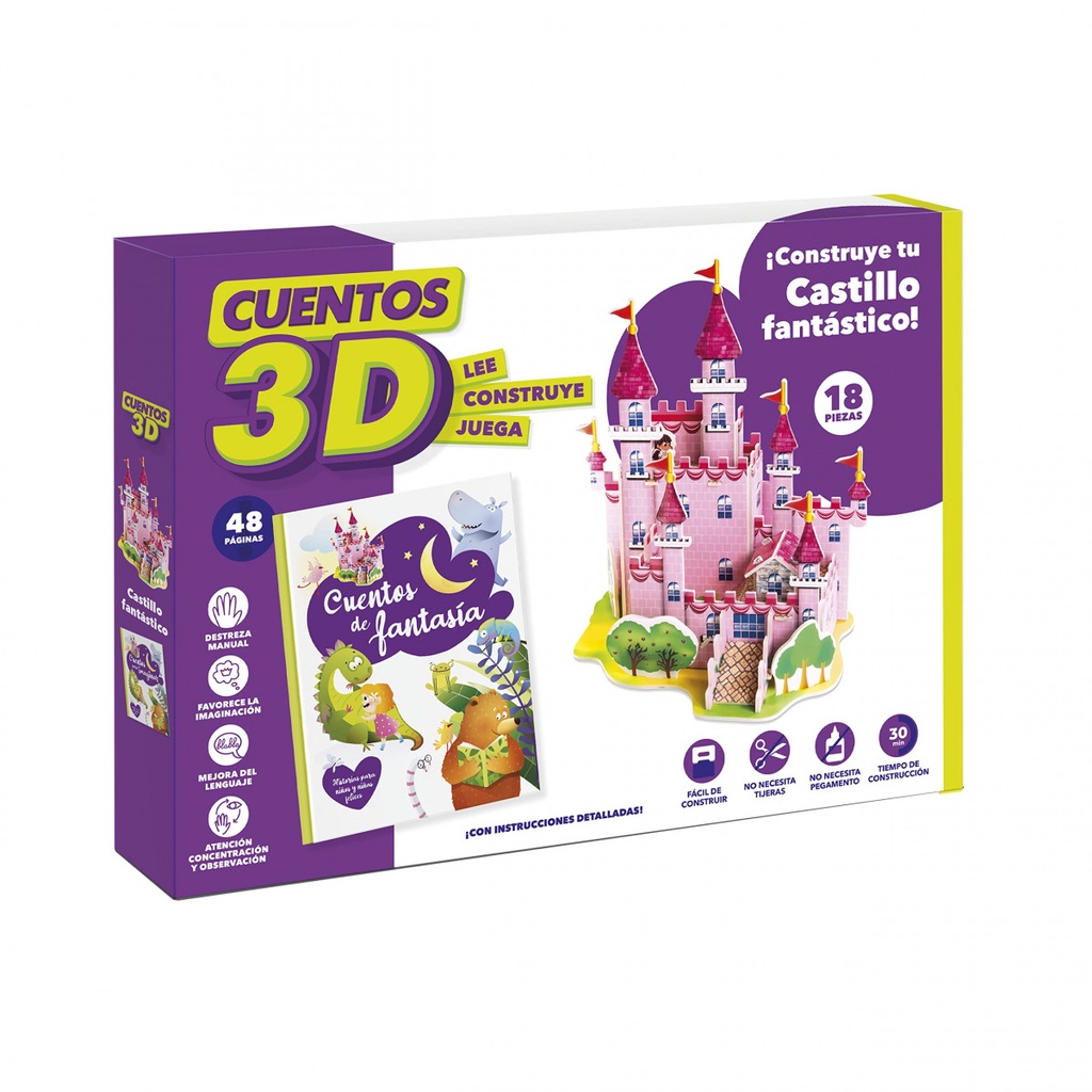 [9788418861680] Cuentos 3d - Castillo Fantastico