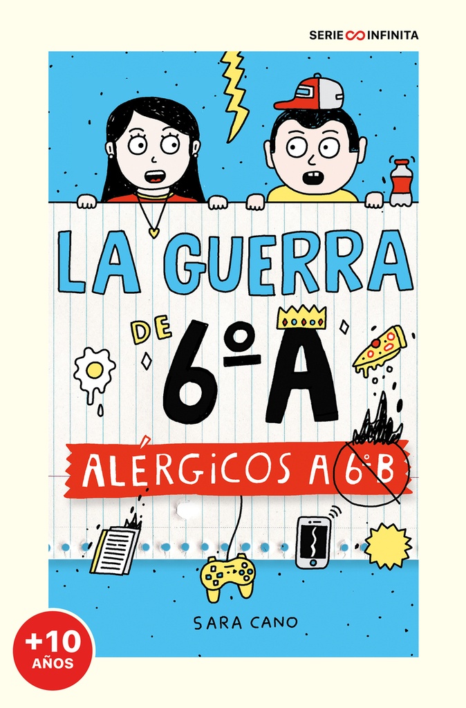 [9788418915826] Alérgicos a 6º B (edición escolar) (Serie La guerra de 6ºA 1)