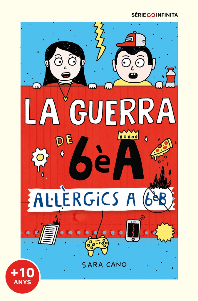 [9788418915833] Al·lèrgics a 6è B (edició escolar) (Sèrie La guerra de 6èA 1)
