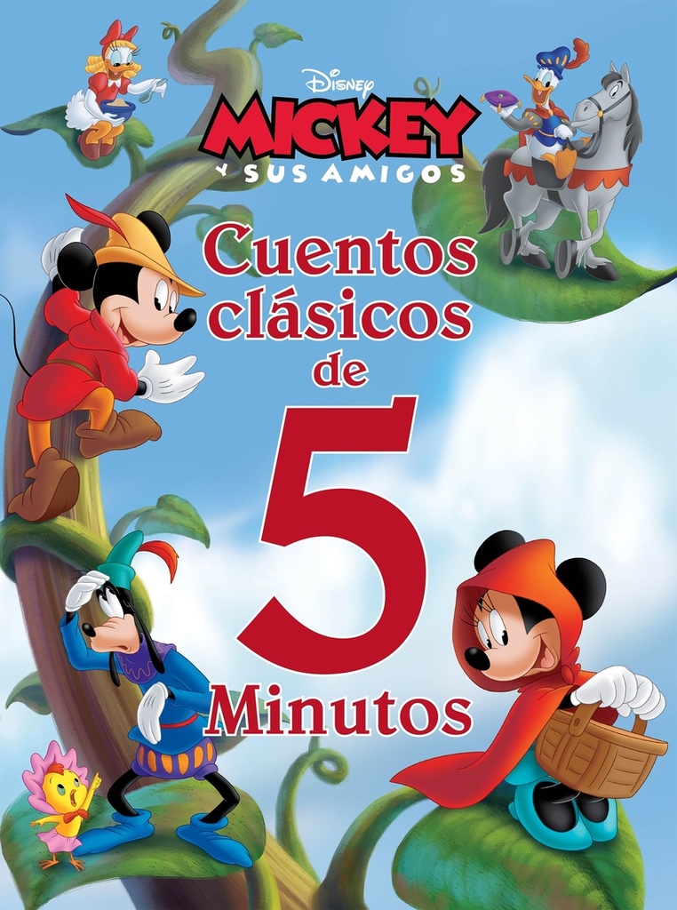 [9788418939693] Mickey y sus amigos. Cuentos clásicos de 5 minutos
