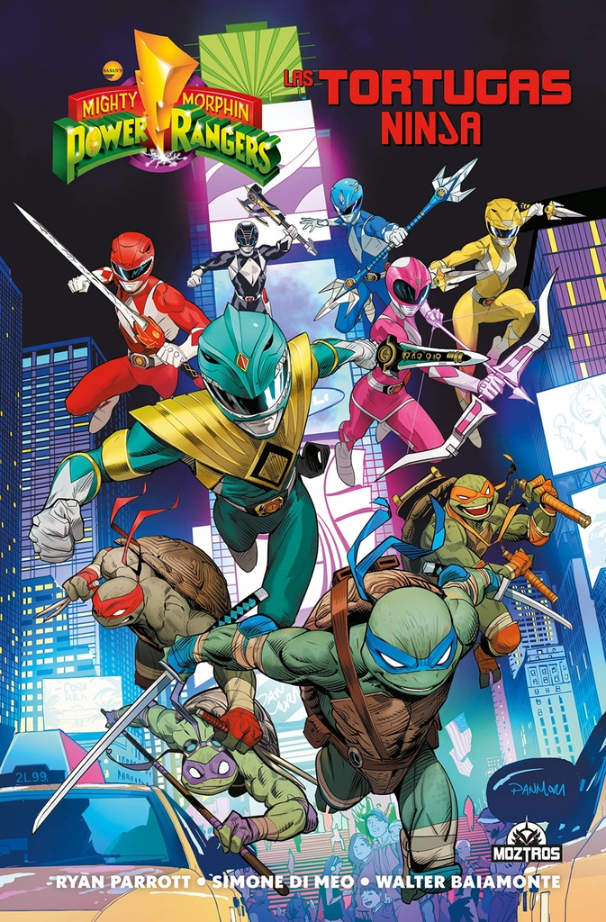 Mmpr Vs las Tortujas Ninja
