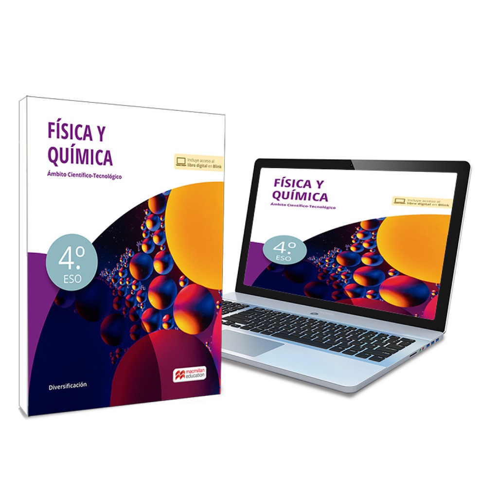 [9788419062413] Física y Química 4º - Libro de texto en formato físico de Diversificación Curric