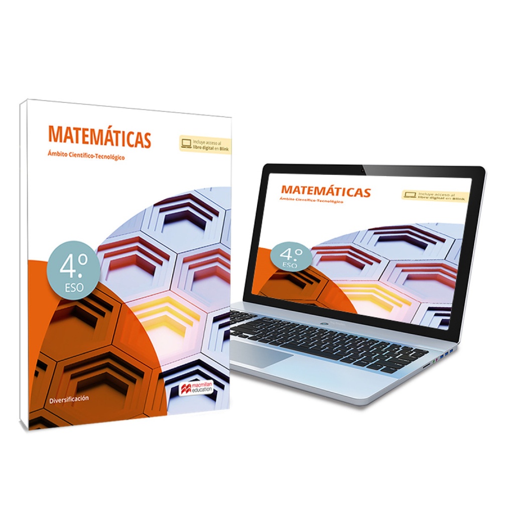 [9788419062444] Matemáticas 4º - Libro de texto en formato físico de Diversificación Curricular