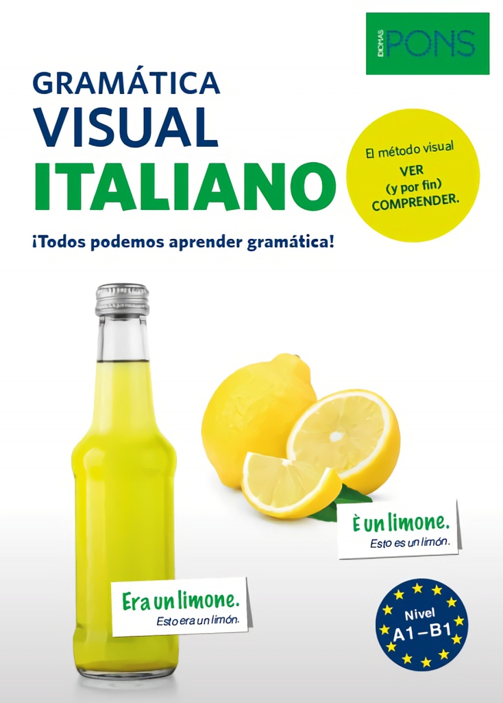 [9788419065445] Gramatica Visual Italiano Pons