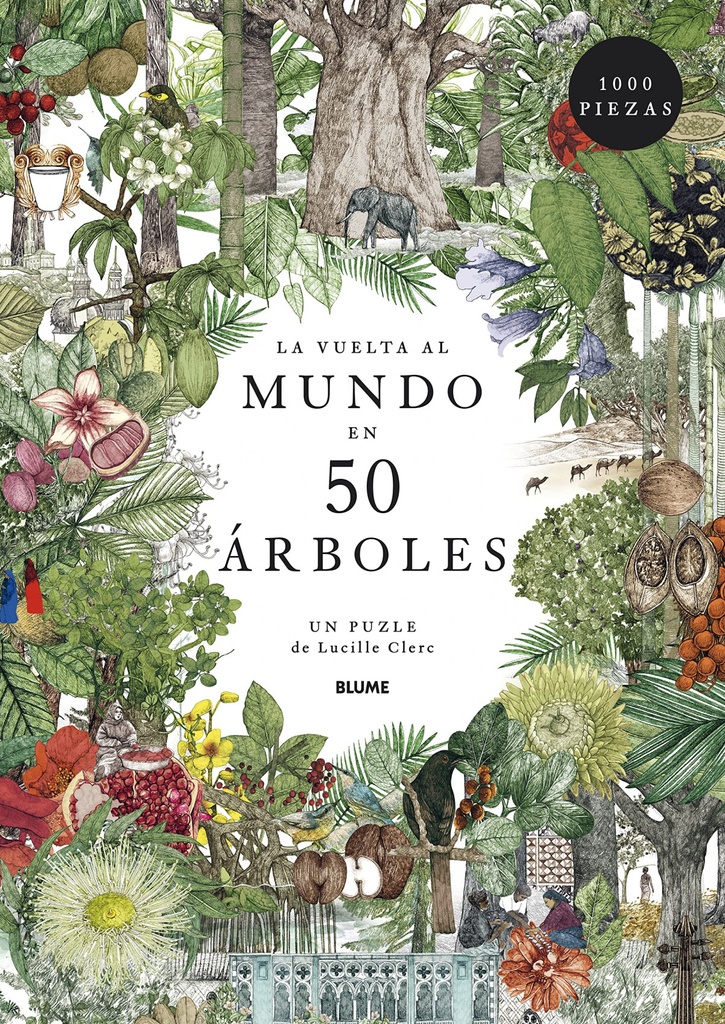 [9788419094193] Vuelta al mundo en 50 árboles. Puzle