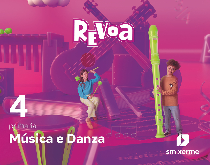[9788419101587] Música e Danza. 4 Primaria. Revoa