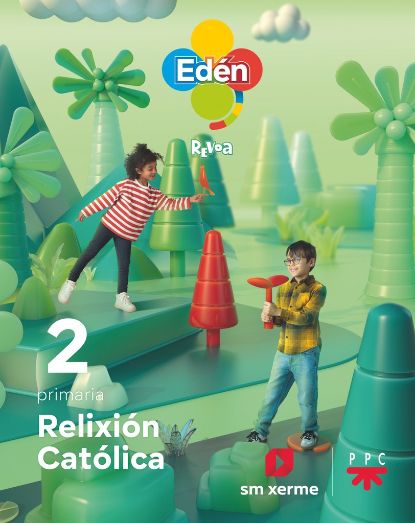 [9788419101693] RELIXIÓN CATÓLICA 2ºPRIMARIA. EDÈN. REVOA. GALICIA 2023