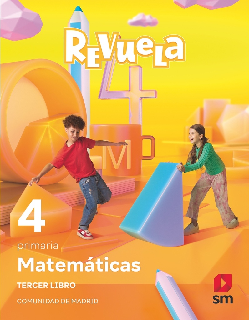 MATEMÁTICAS 4ºPRIMARIA. TRIMESTRES TEMÁTICOS. REVUELA. MADRID 2023