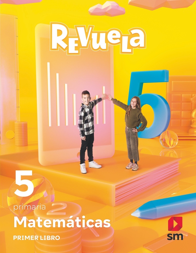 [9788419102799] MATEMÁTICAS 5ºPRIMARIA. TRIMESTRES TEMÁTICOS. REVUELA 2023