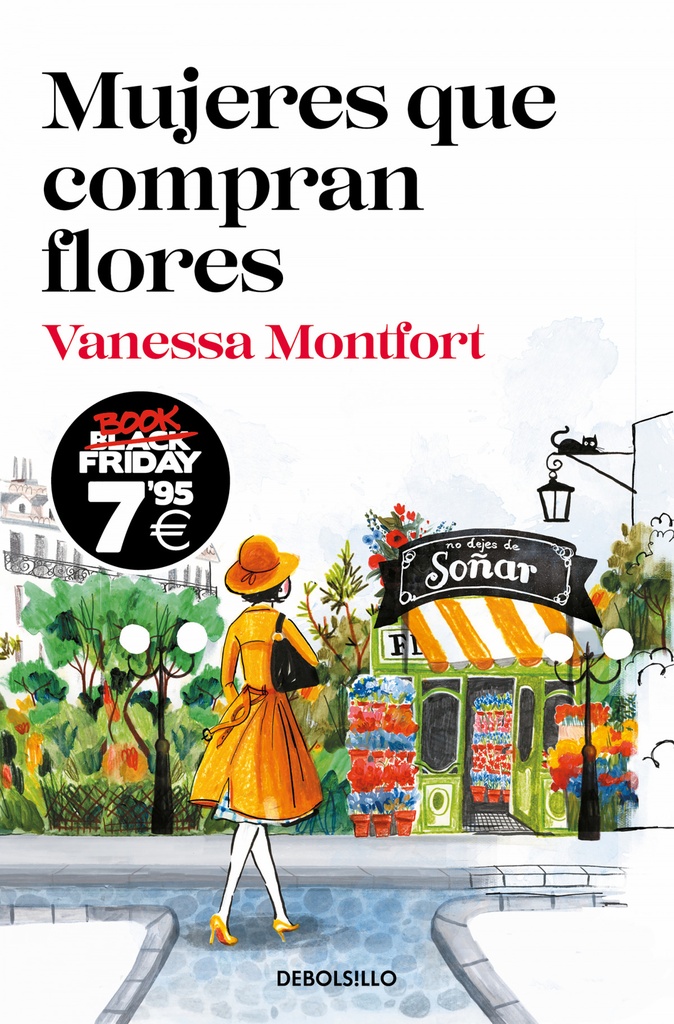 Mujeres compran flor