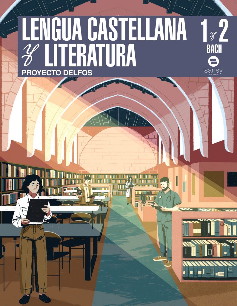[9788419193001] Lengua Castellana 1º-2ºBACHILLERATO. Delfos. Cataluña 2022