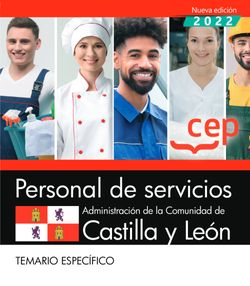 [9788419201638] Personal de servicios. Administración de la Comunidad de Castilla y León. Temari