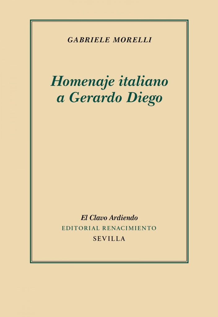 [9788419231352] Homenaje italiano a Gerardo Diego