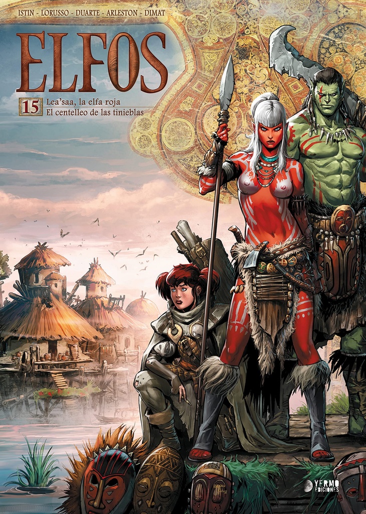 [9788419296153] Elfos 15. Lea Saa, la Elfa Roja , el Centelleo de las Tinieblas