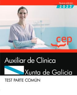 [9788419353504] Auxiliar de Clínica. Xunta de Galicia. Test Parte común
