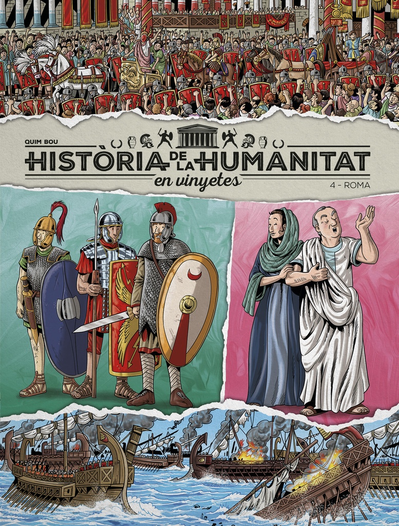 [9788419380982] Història de la Humanitat en Vinyetes Vol.4: Roma